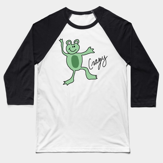 Crazy Frog Baseball T-Shirt by Sci-Emily